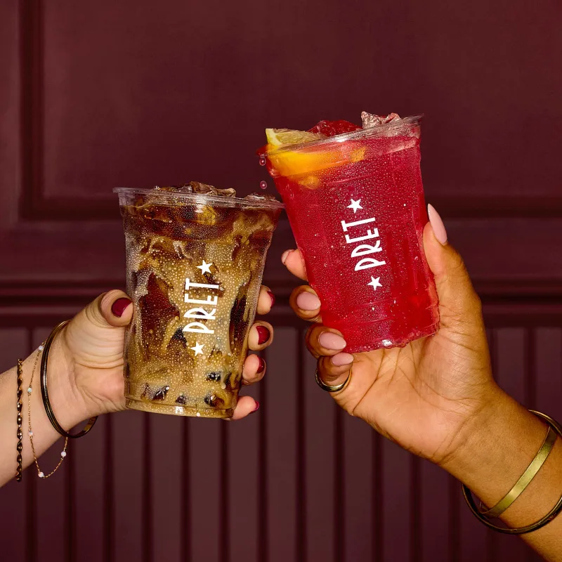 Includes all your favorite drinks