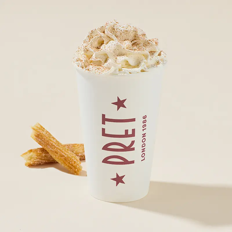 US005634 Prets Churro Latte