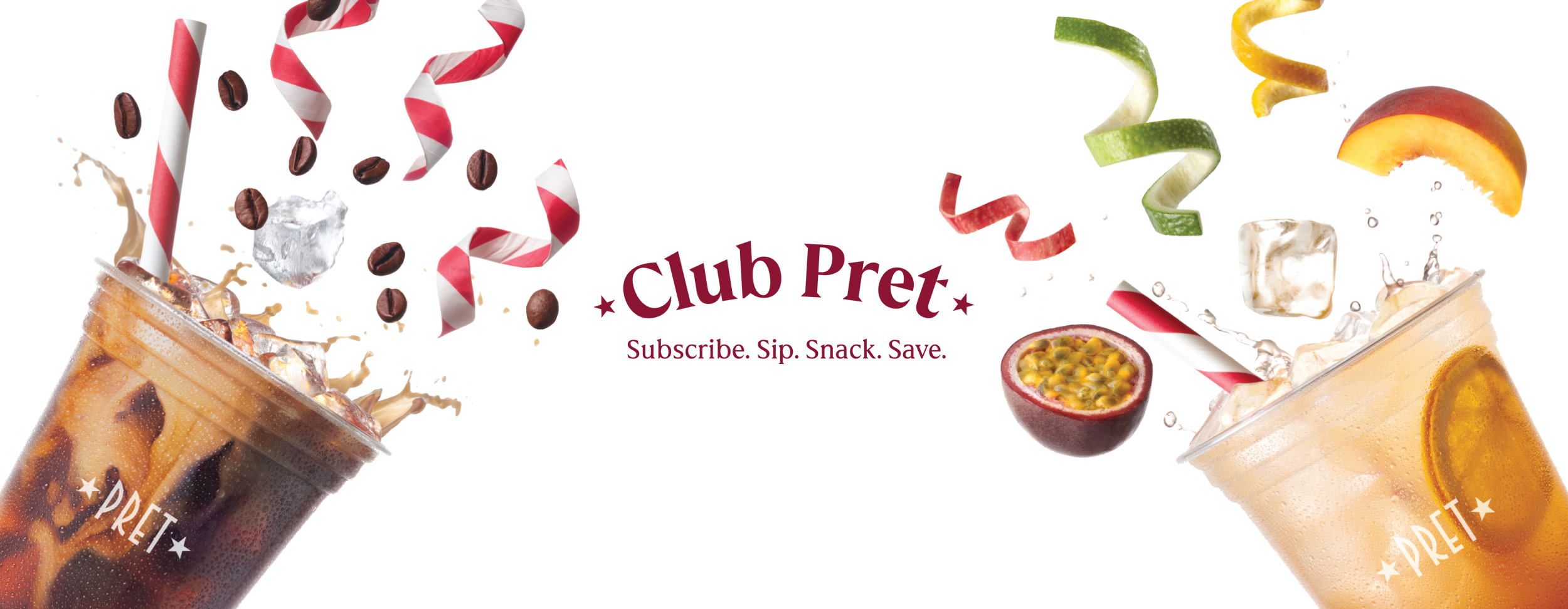 50% off your first month of Club Pret!