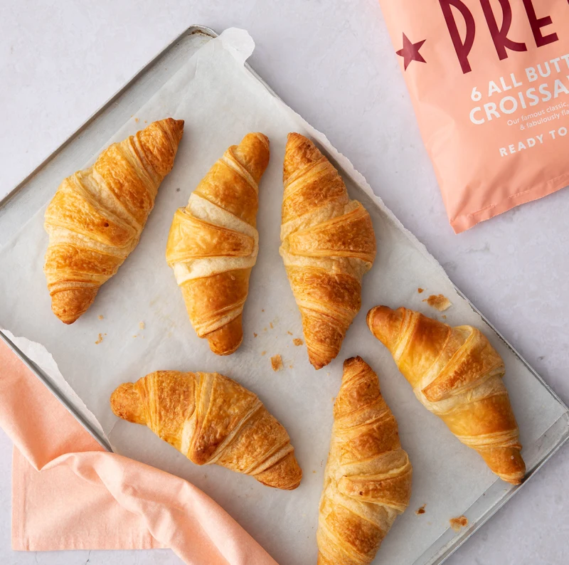 Bake our croissants at home