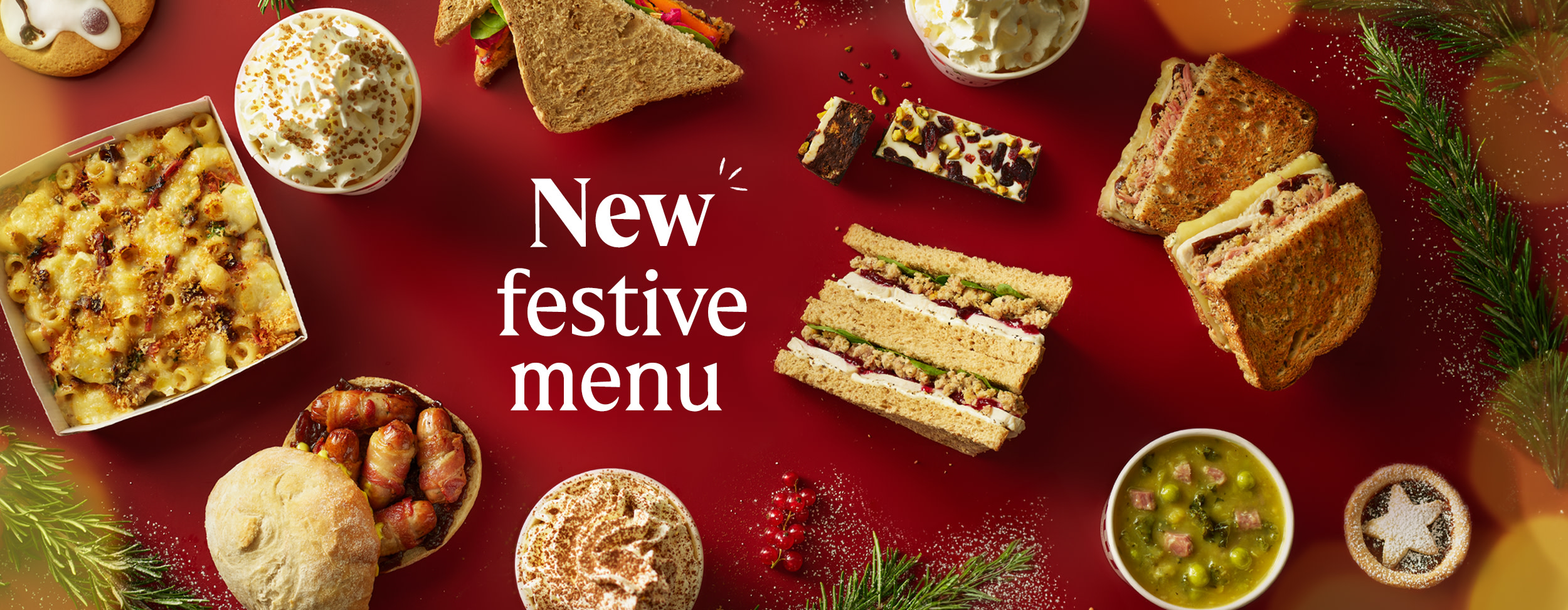 Unwrap our new festive menu