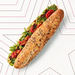 Baguette Avocat, Concassé d'olives noires de Kalamata & Pignons de pin