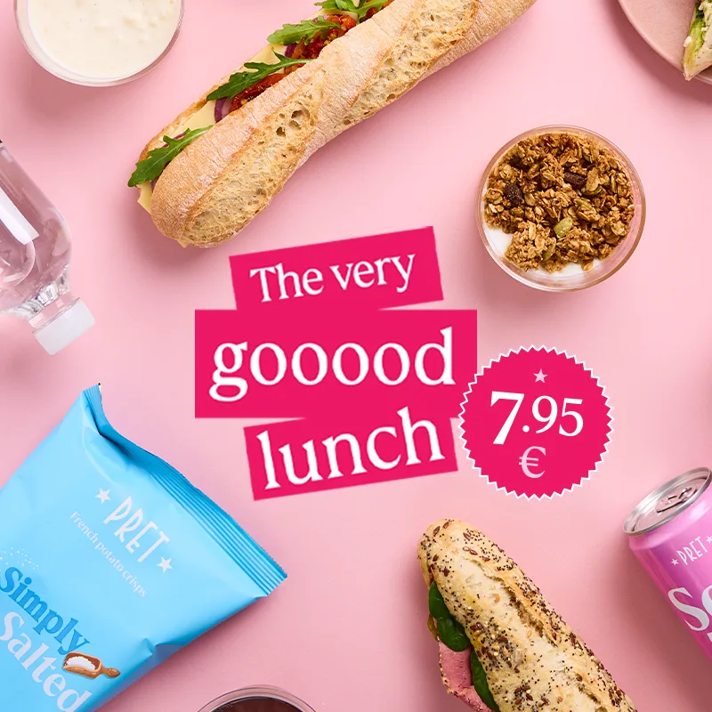 The Very Gooood Lunch da Pret