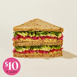 Rainbow Veggie Sandwich