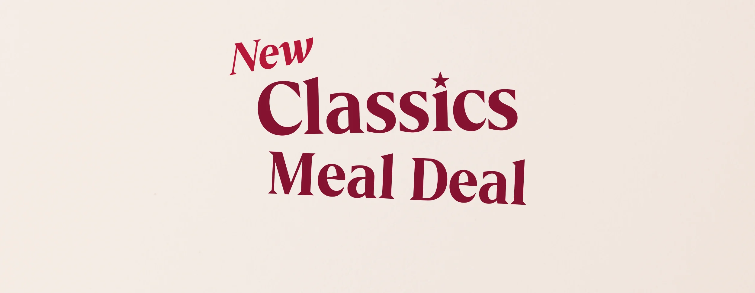 Introducing: Pret’s Classic Meal Deal 