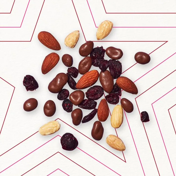 Nuts, Fruit, Chocolate