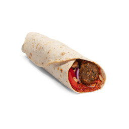 Meatless Meatball Wrap