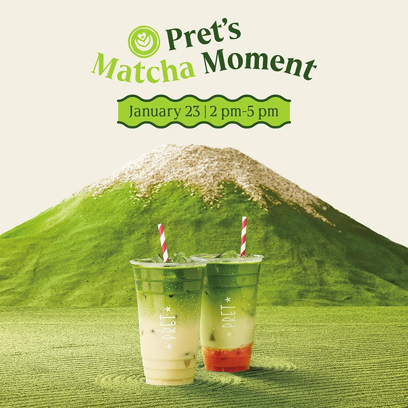 Pret's Matcha Moment