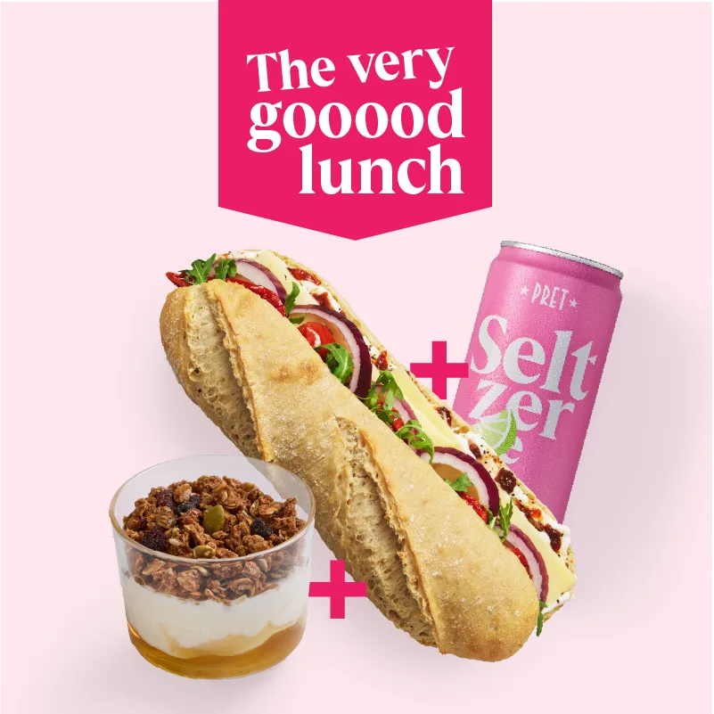 Bring Farbe in deine Mittagspause, mit unserem The very gooood lunch-Menü!