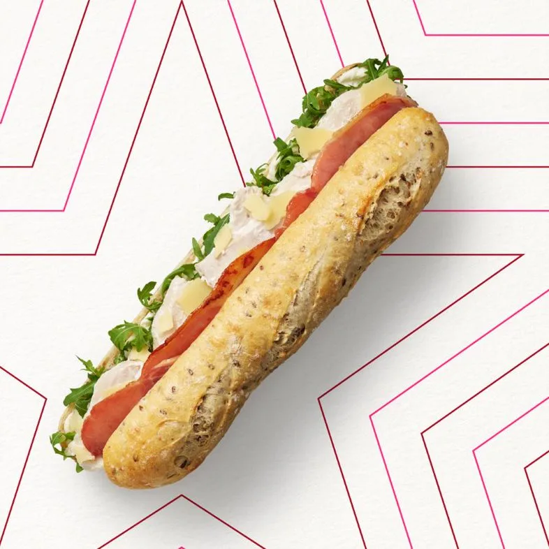 Chicken Caesar Bacon Baguette