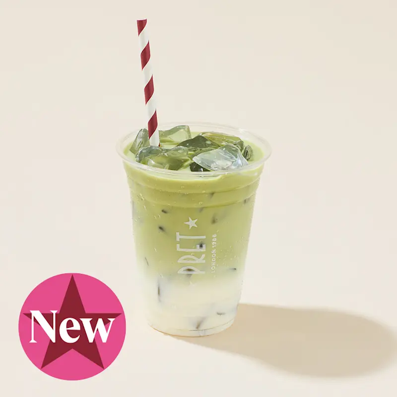 US005759 Oat Matcha Iced Latte