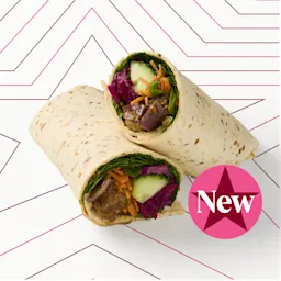 Wrap Vegan Aubergine Satay