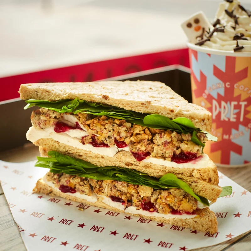 Pret Christmas Lunch