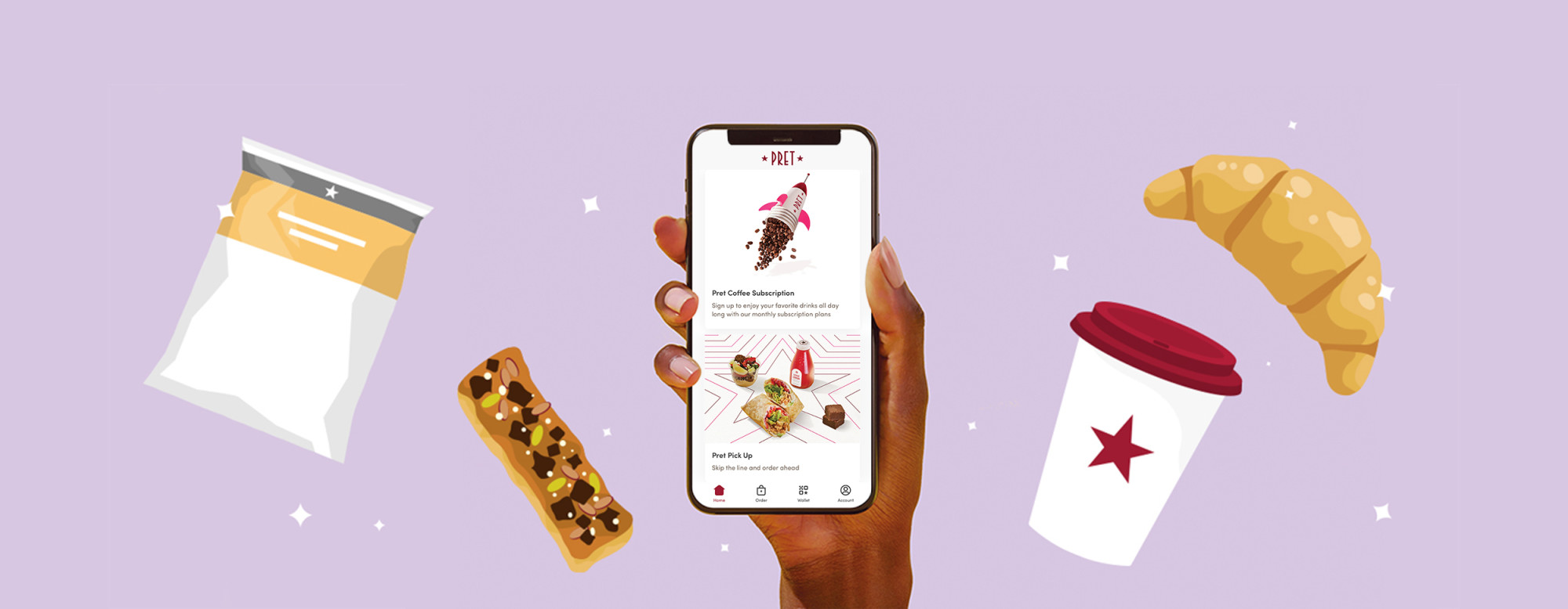 Say hello to the new Pret app