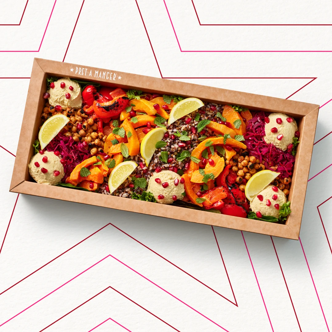 Butternut & Humous Mezze Platter