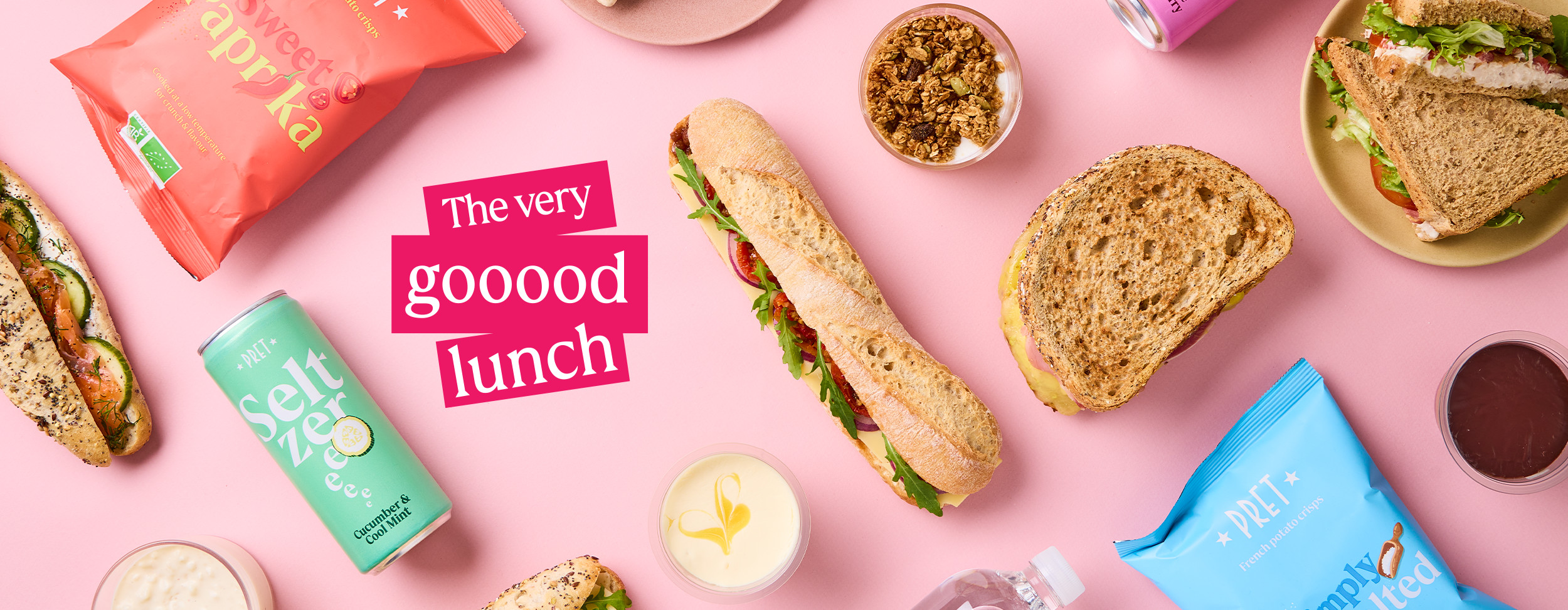 The very gooood lunch by Pret​