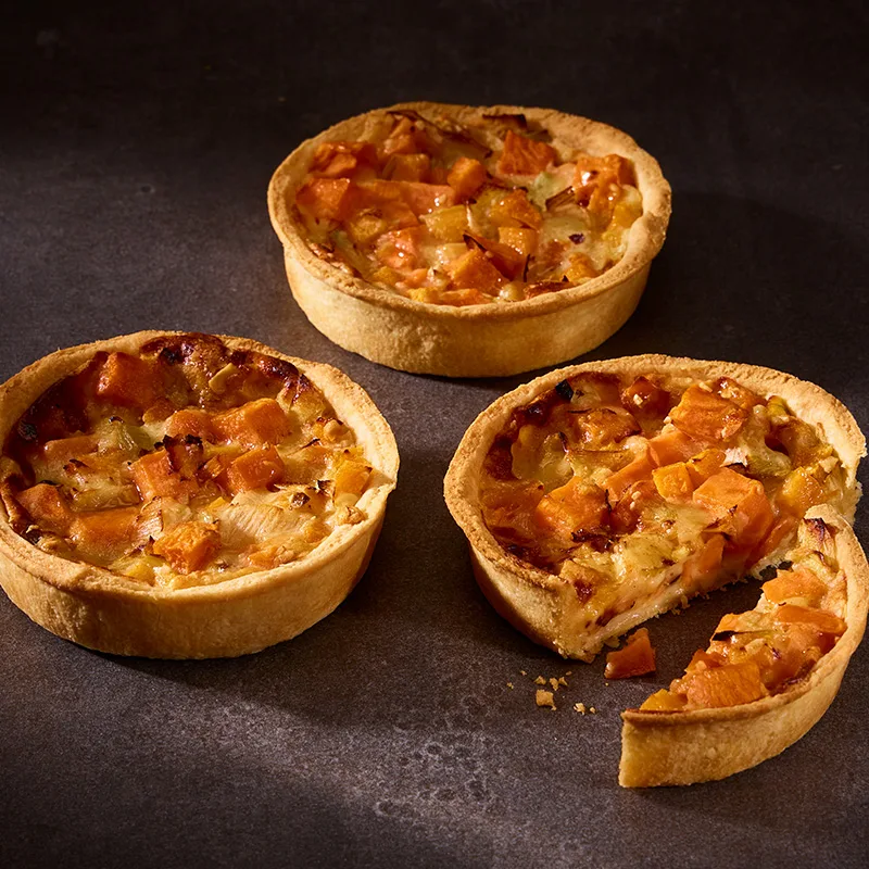 Quiches & tartes aux saveurs de saison