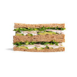 Sandwich Poulet, Avocat & Basilic