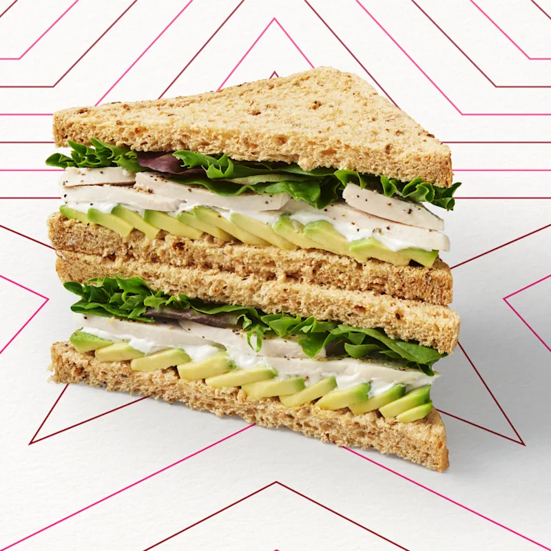 FR003485 Sandwich Poulet Avocat and Basilic