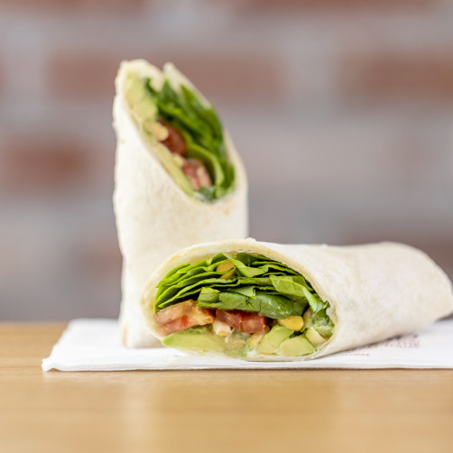 Avocado & Roasted Pine Nuts Wrap | Pret A Manger