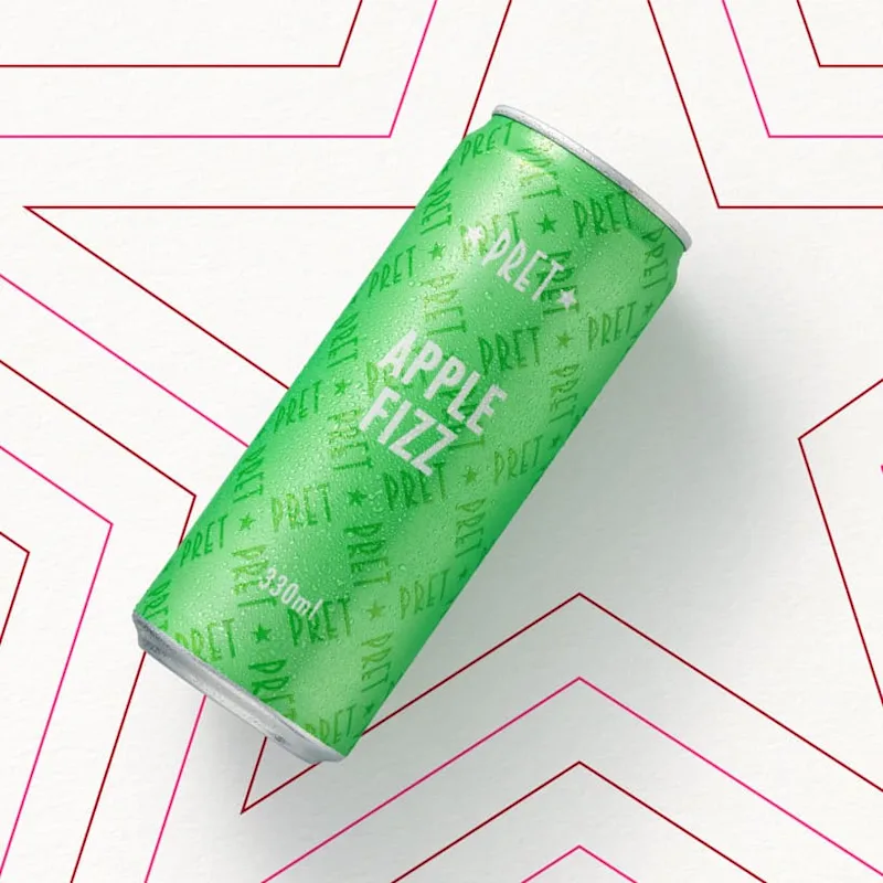 Pure Pret Sparkling Apple Fizz