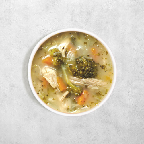 Chicken Broccoli Brown Rice Soup Pret A Manger