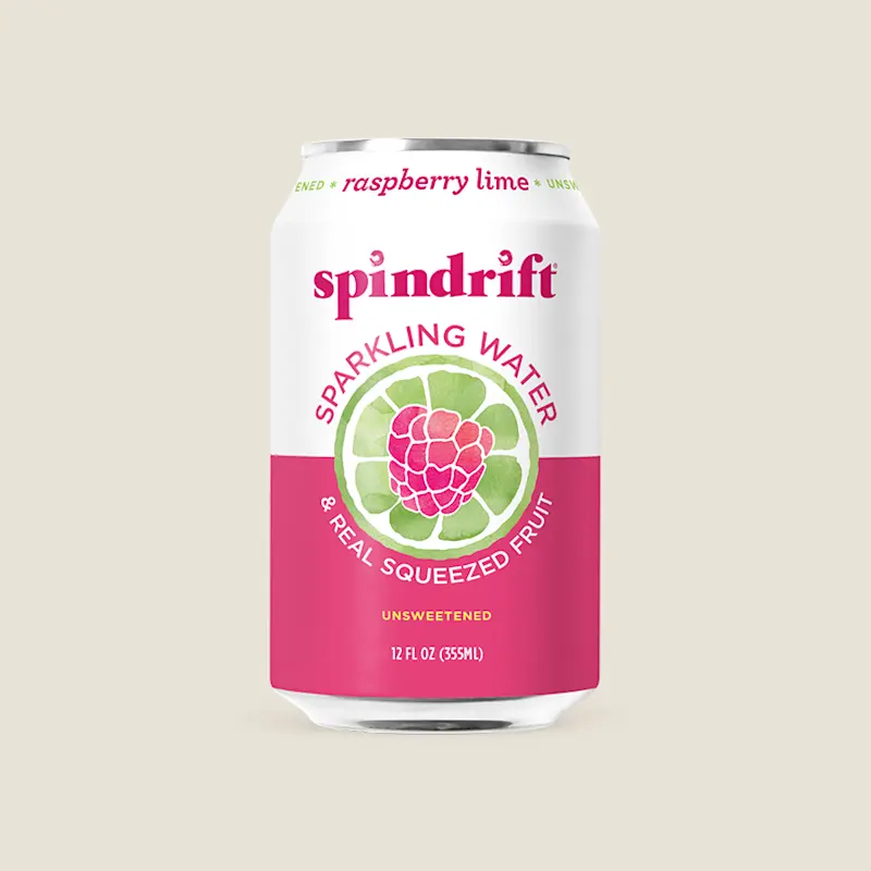 US004291 Raspberry Lime Spindrift Sparkling Water