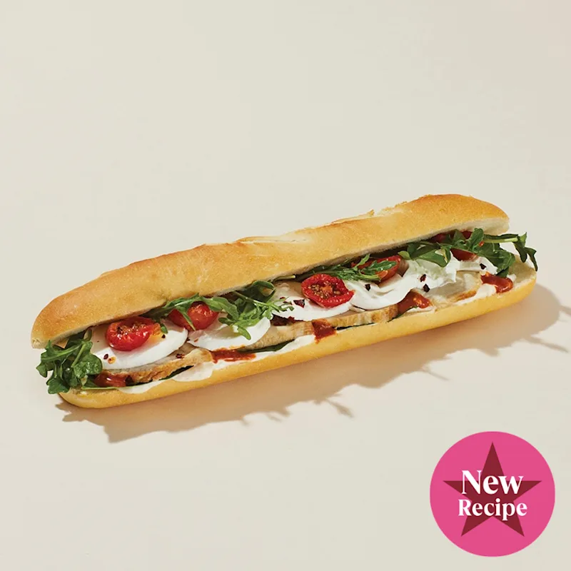 US004432 Romesco Chicken and Mozzarella Baguette