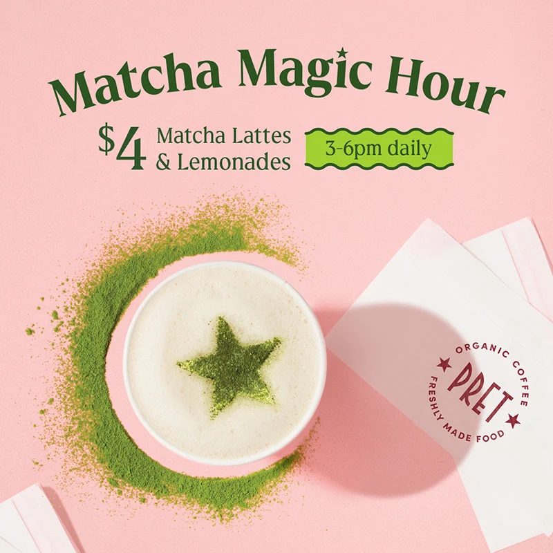 Matcha Magic Hour