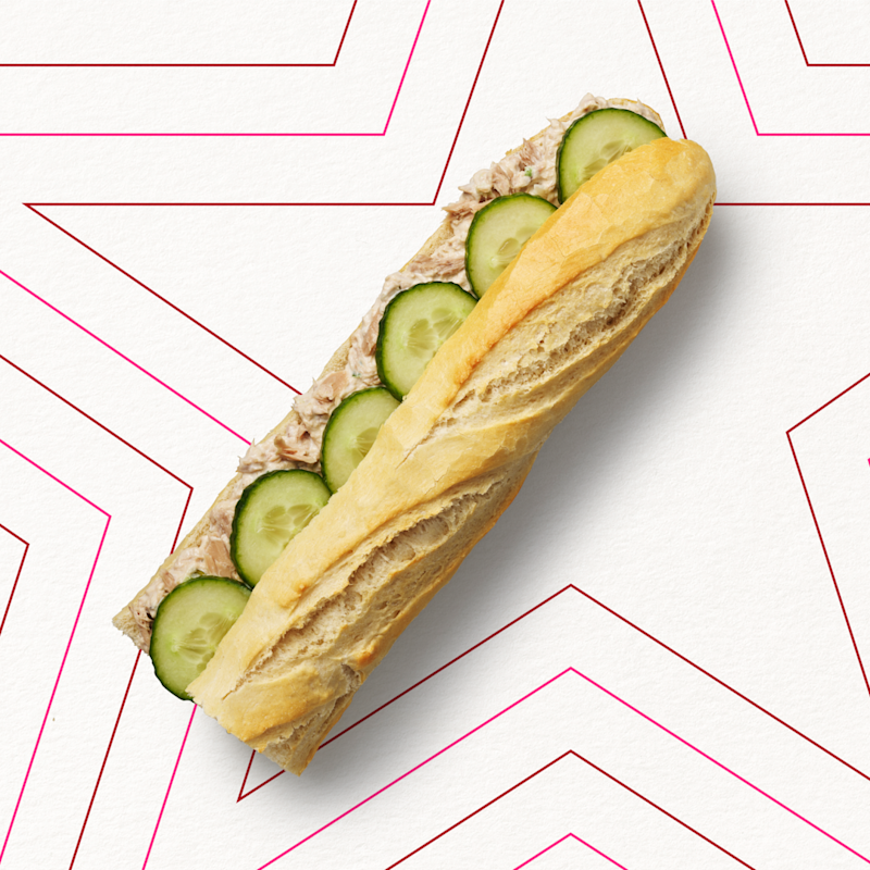 Slim Pole & Line Caught Tuna Mayo & Cucumber Pret A Manger