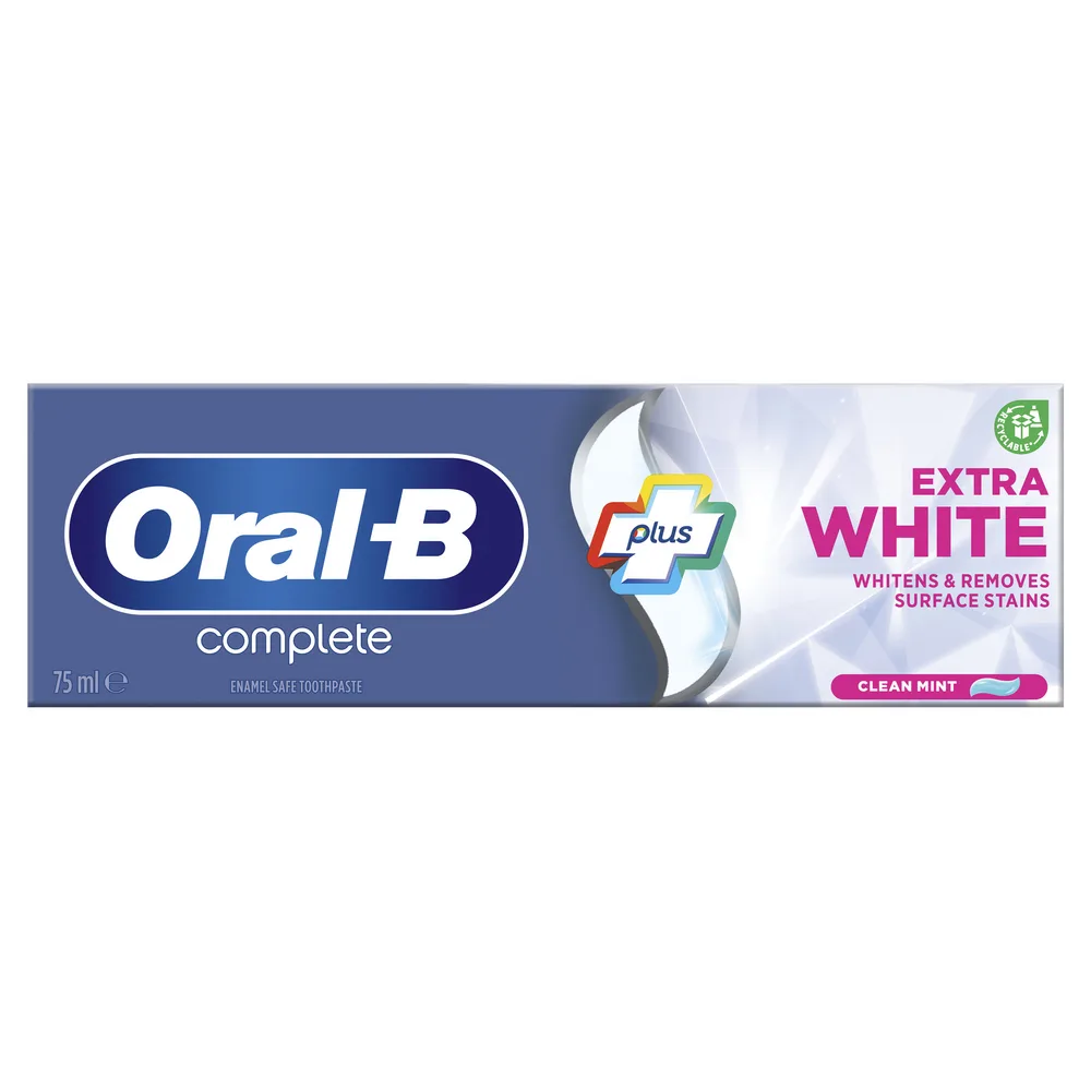 Oral-B Complete Extra White Tannkrem undefined