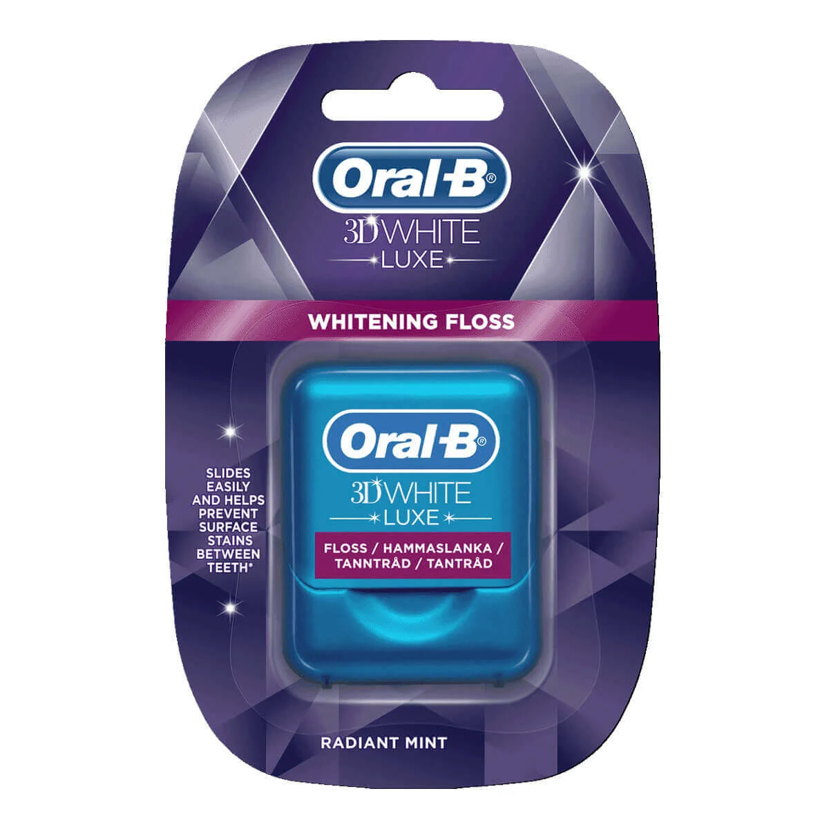 Oral-B 3D White Luxe Whitening tandtråd 
