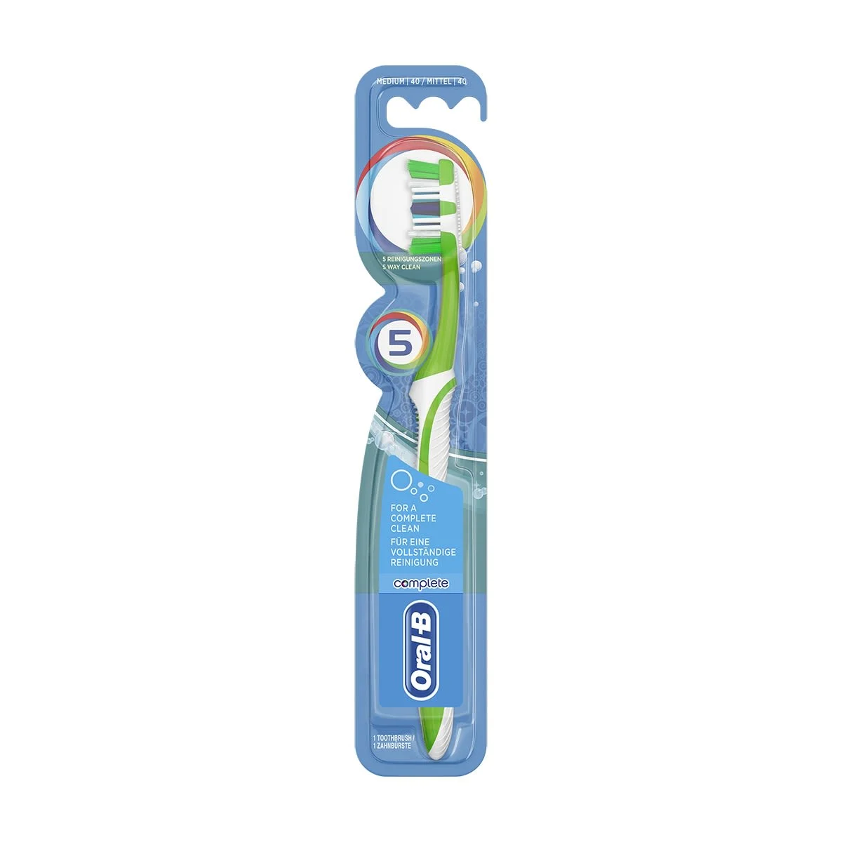 Oral-B Complete 5 Way Clean manuell tandborste 