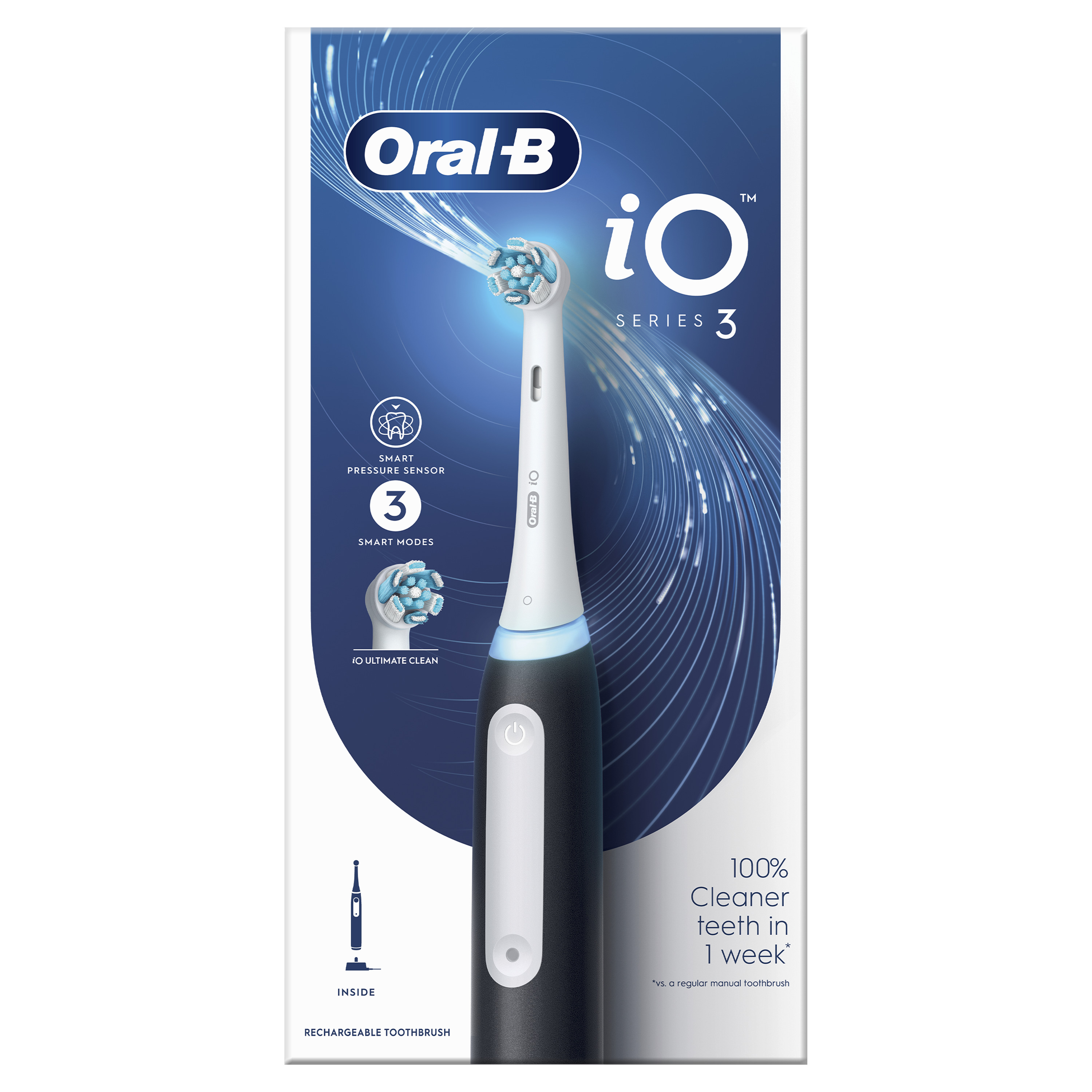 Oral-B iO 3S Svart eltandborste | OralB