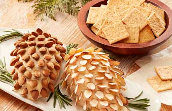 WHEAT THINS Gruyere Pinecone Spread