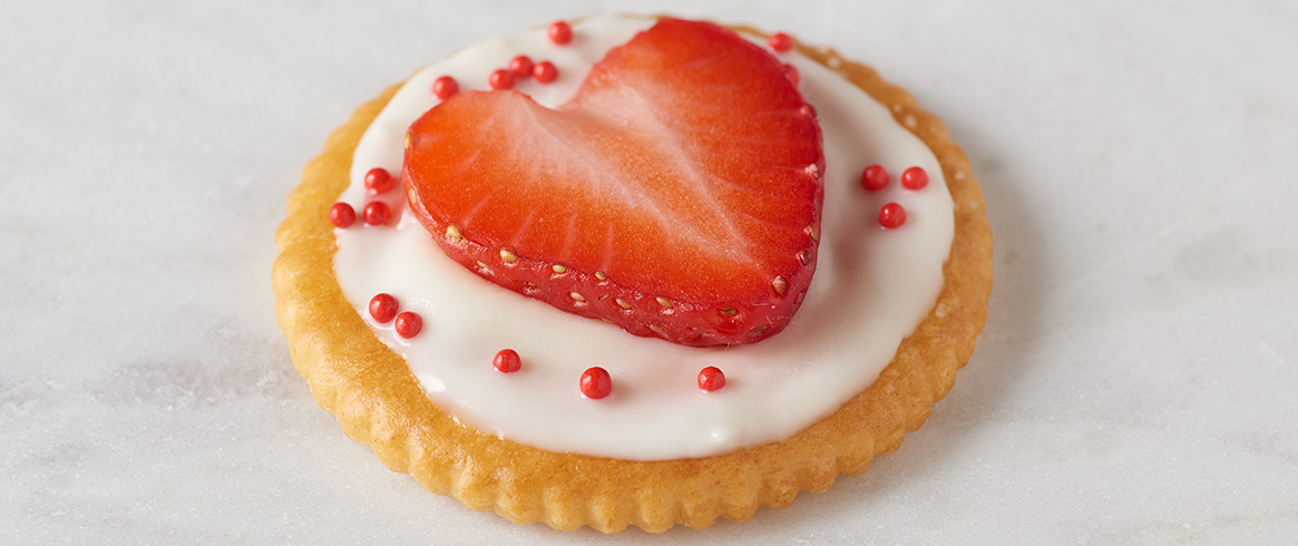 Strawberry RITZ Hearts