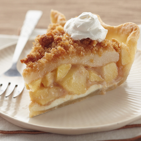 Apple-Pear NILLA Crumble Pie