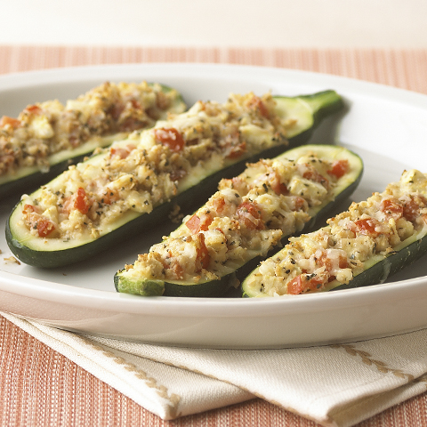 RITZ Stuffed Zucchini Boats