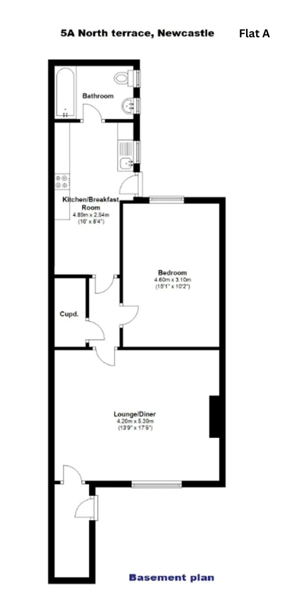 Flat A Floorplan