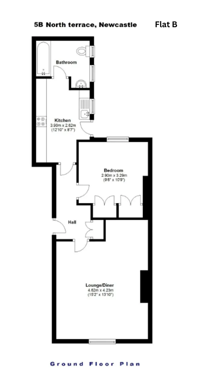 Flat B Floorplan