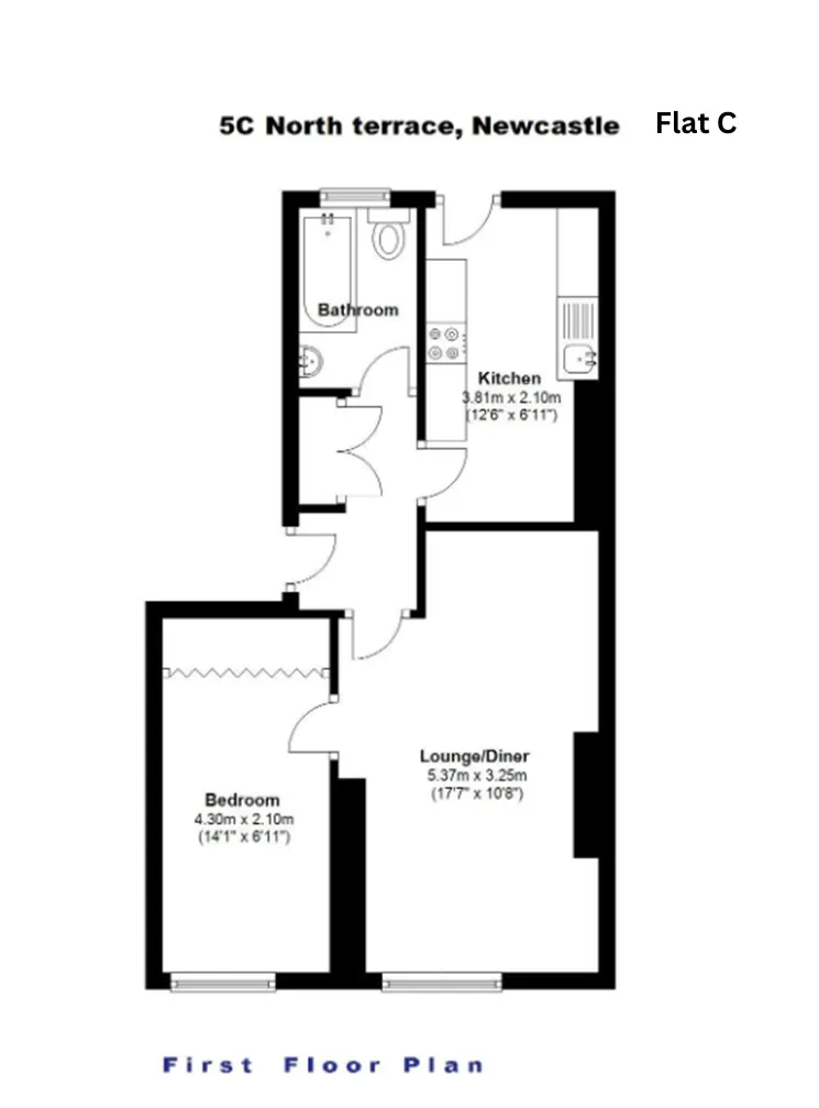 Flat C Floorplan