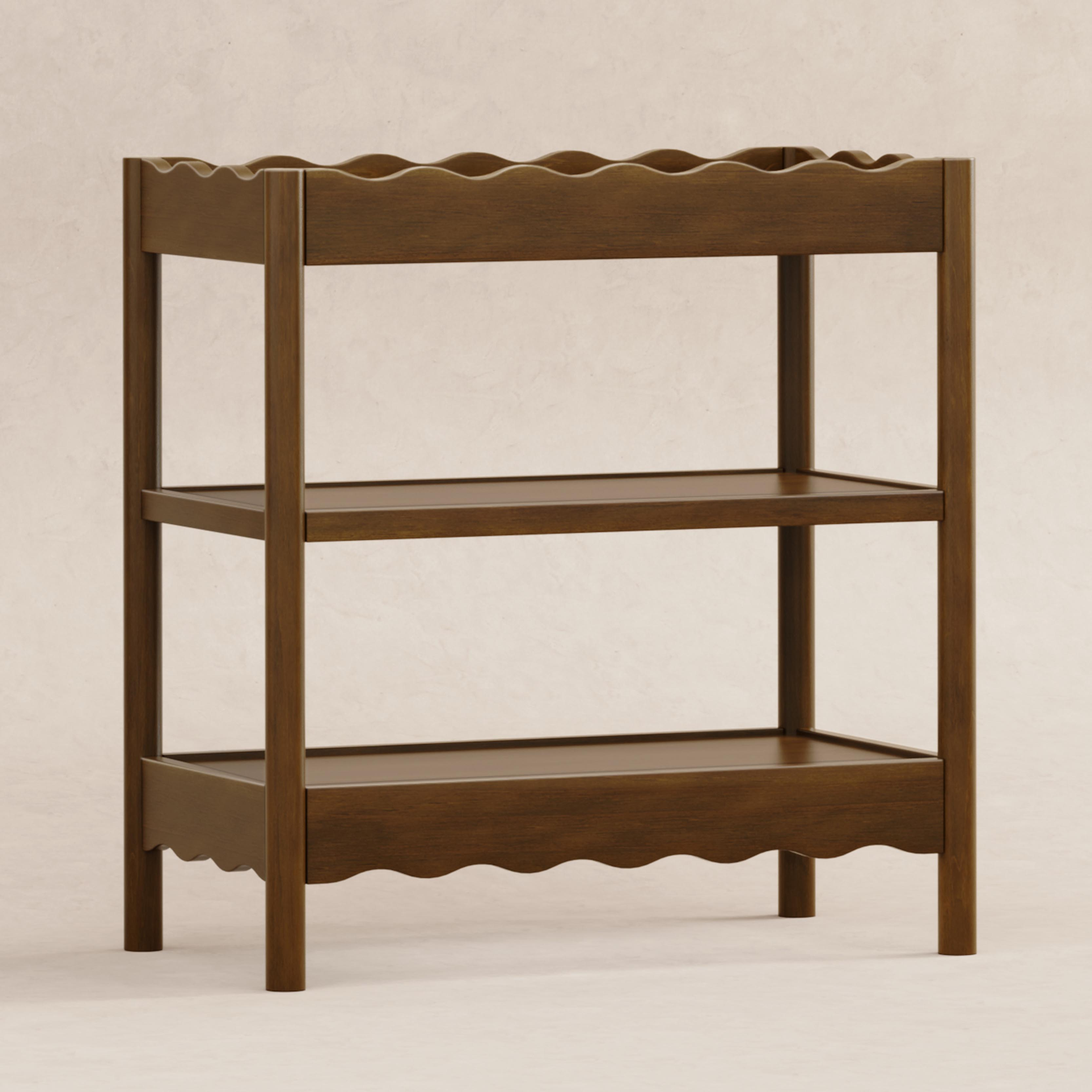 babyletto Swell Changing Table - Natural Walnut.