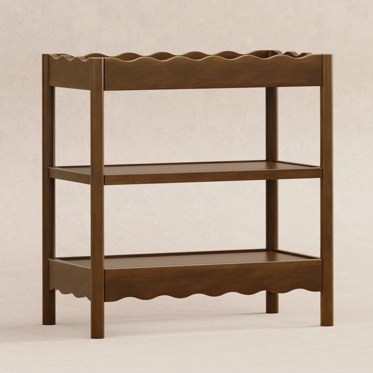 babyletto Swell Changing Table - Natural Walnut.