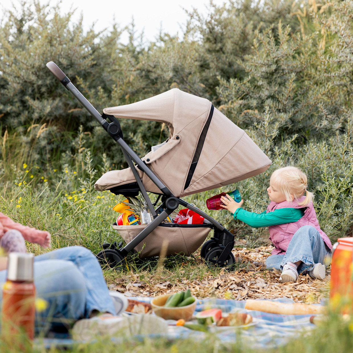 Joolz Aer2 Nest to Seat - Sandy Taupe.