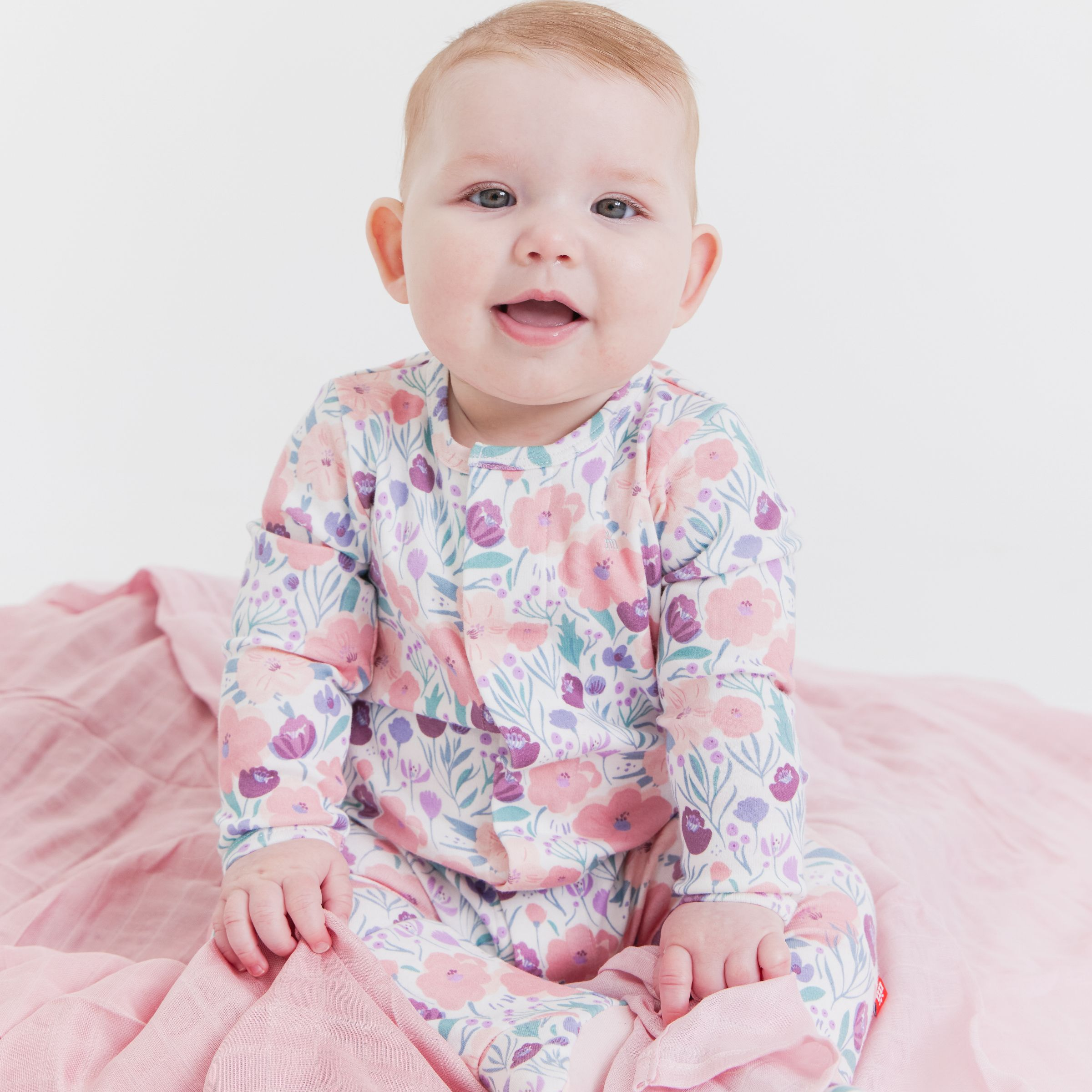 Magnetic Me Organic Cotton Footie - Whistledon, 3-6 M.