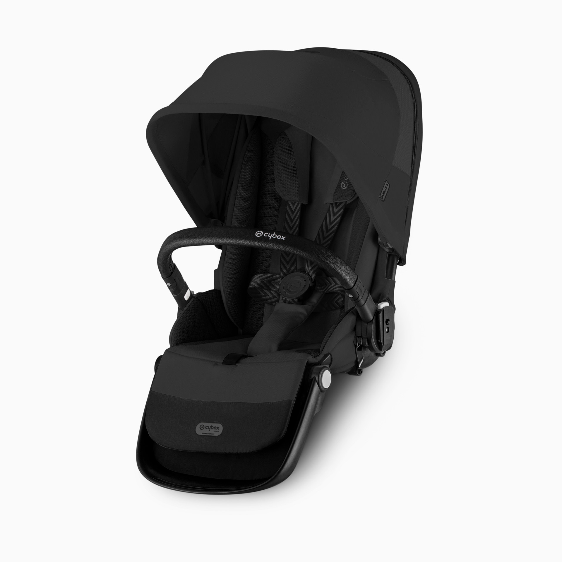 引き取り限定【タイムセール】Cybex ガゼルS ブラック Cybex eGazelle/Gazelle S Second Seat - Moon Black | Babylist Shop