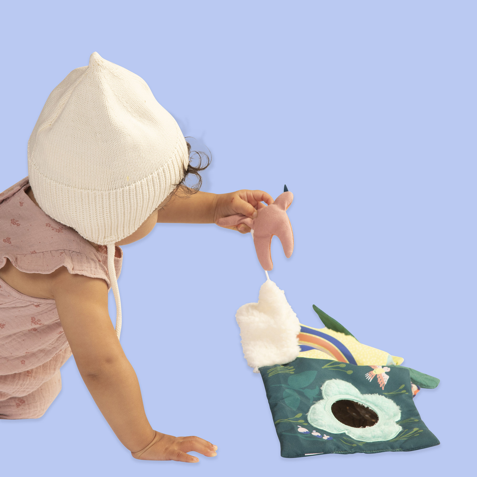 Manhattan Toy Soft Activity Crinkle Book - Songbird.