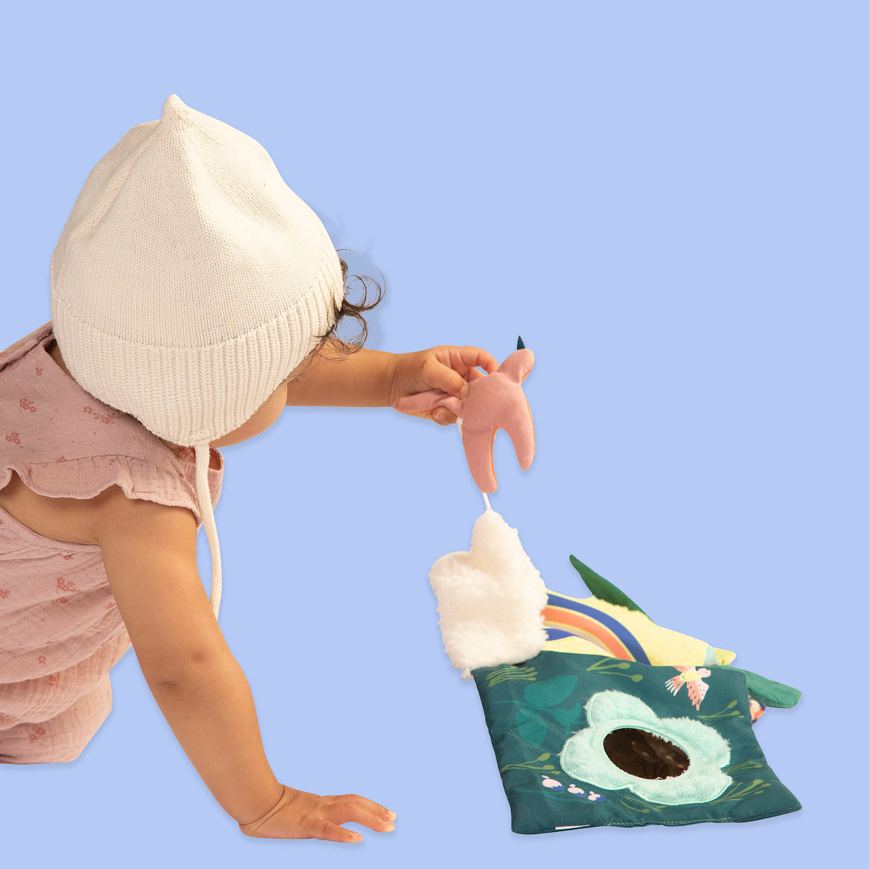 Manhattan Toy Soft Activity Crinkle Book - Songbird.