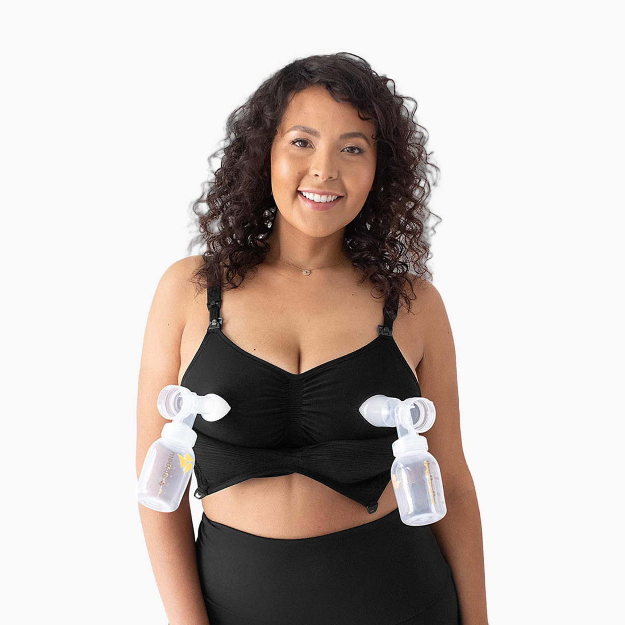 Kindred Bravely Sublime Hands Free Pumping Bra - Black, Small-Busty.