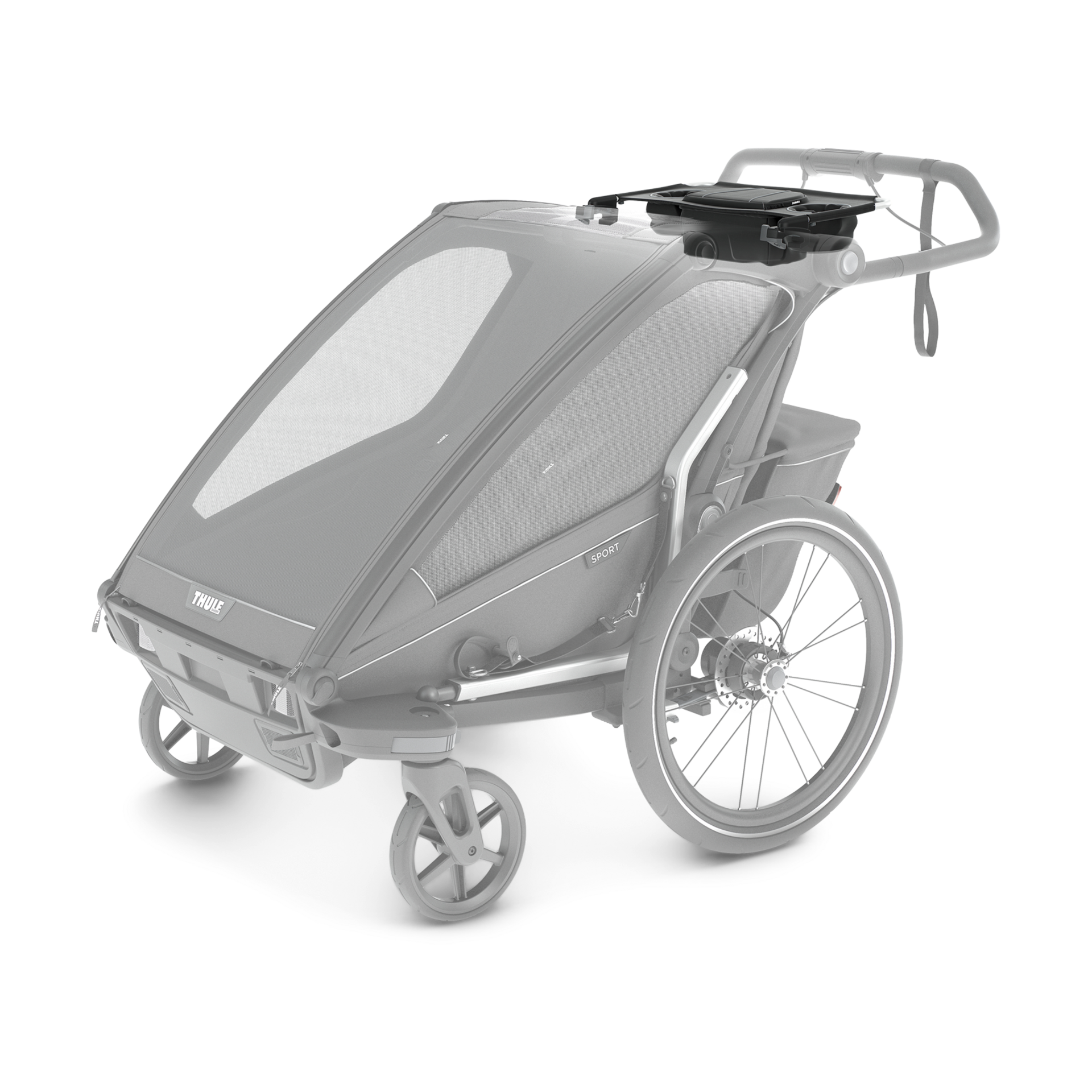 Thule Stroller Organizer Sport Double Black Babylist Shop